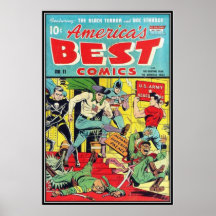Vintage comic strips - posters