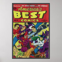 Vintage comic strips - posters