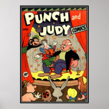 Vintage comic strips - posters