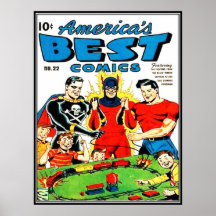 Vintage comic strips - posters