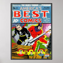 Vintage comic strips - print