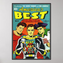 Vintage comic strips - print
