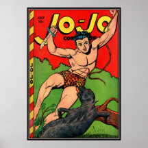 Vintage comic strips - print