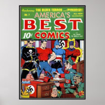 Vintage comic strips - print