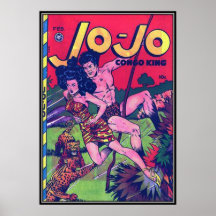 Vintage comic strips - print