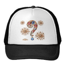 Vintage Costume Jewellery Rhinestones Diamonds Trucker Hats
