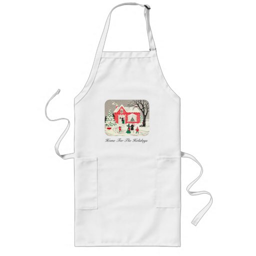 Vintage Countryside Greetings Apron