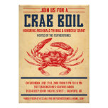 Vintage Crab Boil Party Invitations