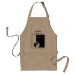 Vintage Cup of Coffee; Black and White Art Deco Aprons