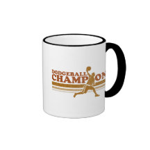 Vintage Dodgeball Champion Coffee Mug