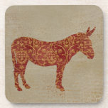 Vintage Donkey Silhouette Coaster cork coasters