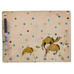 Vintage Dreamy Camel Dry Erase Board