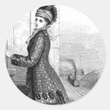 Vintage Dress Stickers