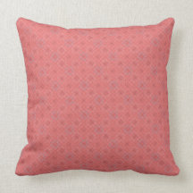 Vintage Dusty Rose Pattern Pillow