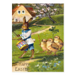 Vintage Easter Bunny Postcard