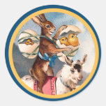 Vintage Easter Bunny Sticker