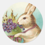 Vintage Easter Bunny Stickers