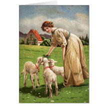 Vintage Easter Greeting Card