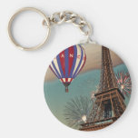 Vintage Eiffel Tower Keychain