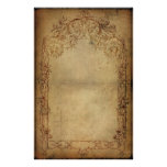 Vintage Elegance Dark 2 Stationery