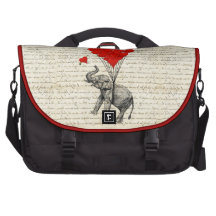 Vintage elephant & love heart