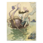 Vintage Faerie Postcard