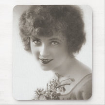 Vintage Flapper (60) Mousepads