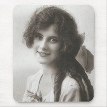 Vintage Flapper Photograph (171) Mousepads