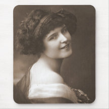Vintage Flapper Photograph (26) Mousepad