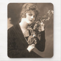 Vintage Flapper Photograph (30) Mousepad