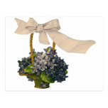 Vintage Floral Basket Post Cards