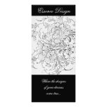 Vintage Floral Customized Rack Card