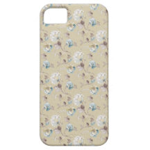 Vintage floral iPhone 5 case