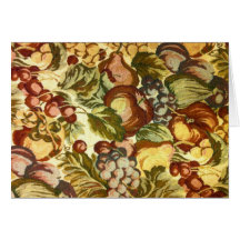 Vintage Floral Pattern Cards