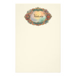 Vintage Floral Personalised Stationery