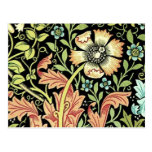 Vintage Floral Wallpaper Postcards