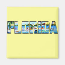 Vintage Florida Magnet