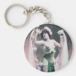 *Vintage Flower Dancer* Key Chain