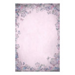 Vintage Flowers & Butterfly's Wedding Custom Stationery