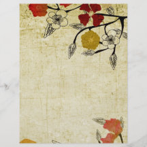 Vintage flowers Flyer