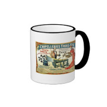Vintage French Ad - Chapelleries1890 Mug