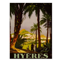 Vintage French Riviera, France - Postcard