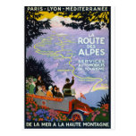 Vintage French Travel Poster Art Postcards