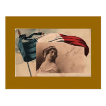 Vintage French Women Post Card