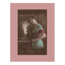 Vintage French Women Post Card