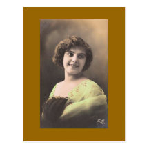 Vintage French Women Post Card