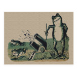 Vintage Frog Postcard