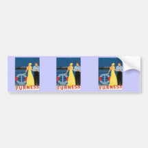 Vintage Furness Bermuda Bumper Sticker