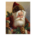 Vintage German Santa Post Card