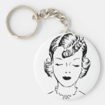 VIntage Girl Keychains